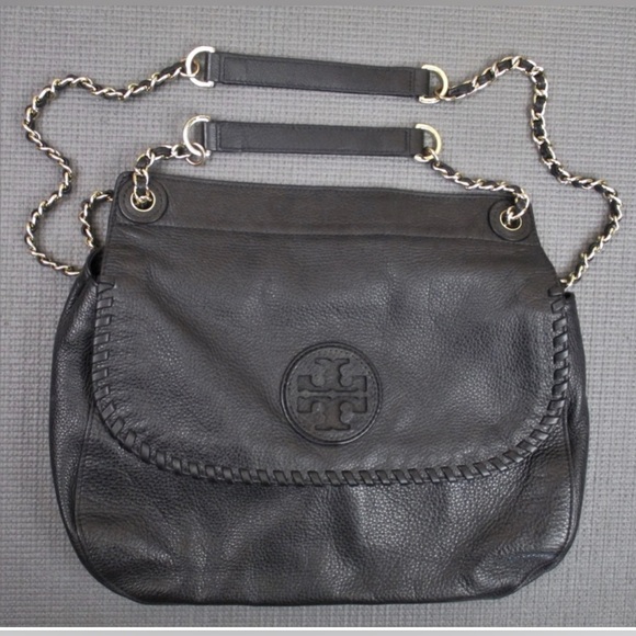 Tory burch Marion saddle bag w/ dust bag - Picture 2 of 7